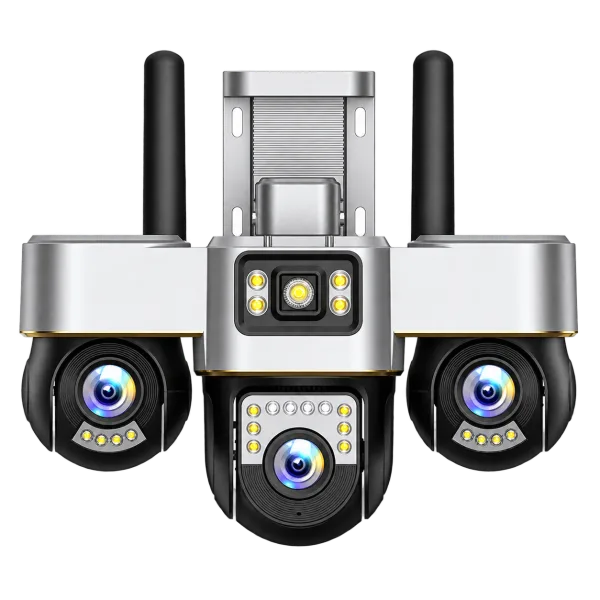 New Vision Sc30G 3-Lens SIM  PTZ Security Camera