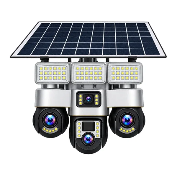 New Vision VTS-31 4G Solar 3-Lans Security Camera