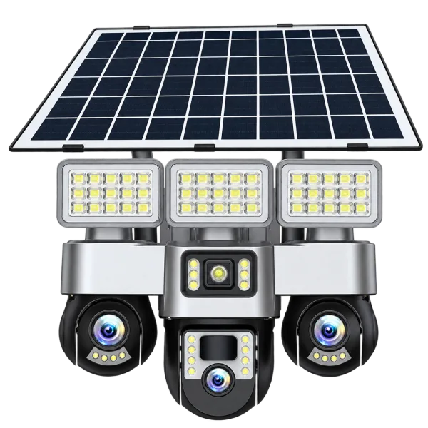 New Vision VTS31 4G Solar 3-Lans Security Camera