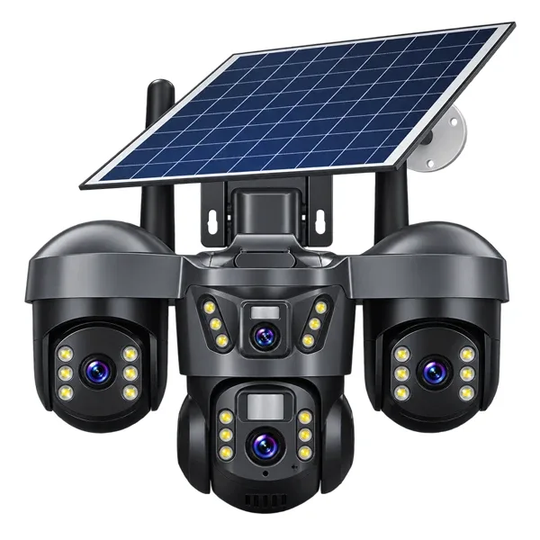 New Vision VTS29 4G Solar 3-Lans Security Camera