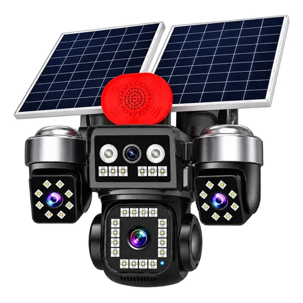 New Vision VTS42 Solar AOV Titan  4-Lens 4G Security Camera